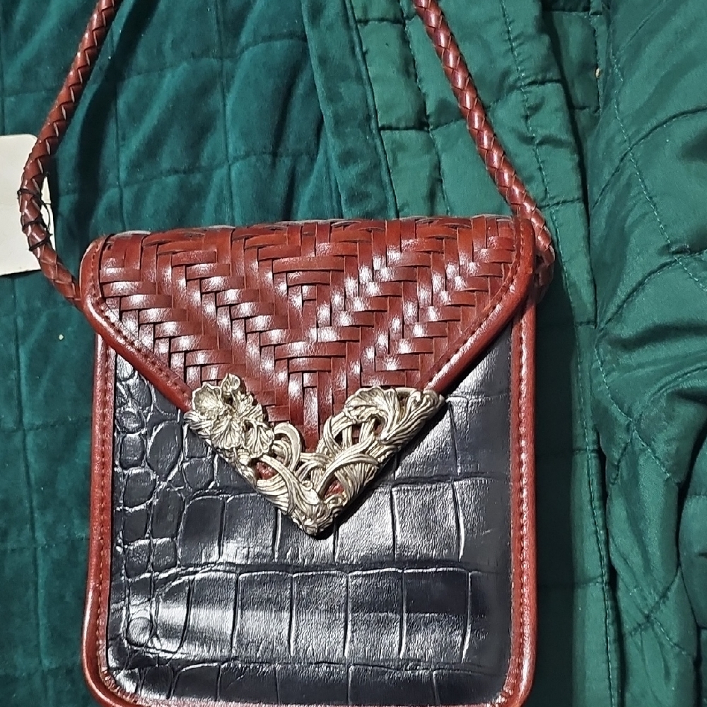 Elegant Brown and Black Women's Bag